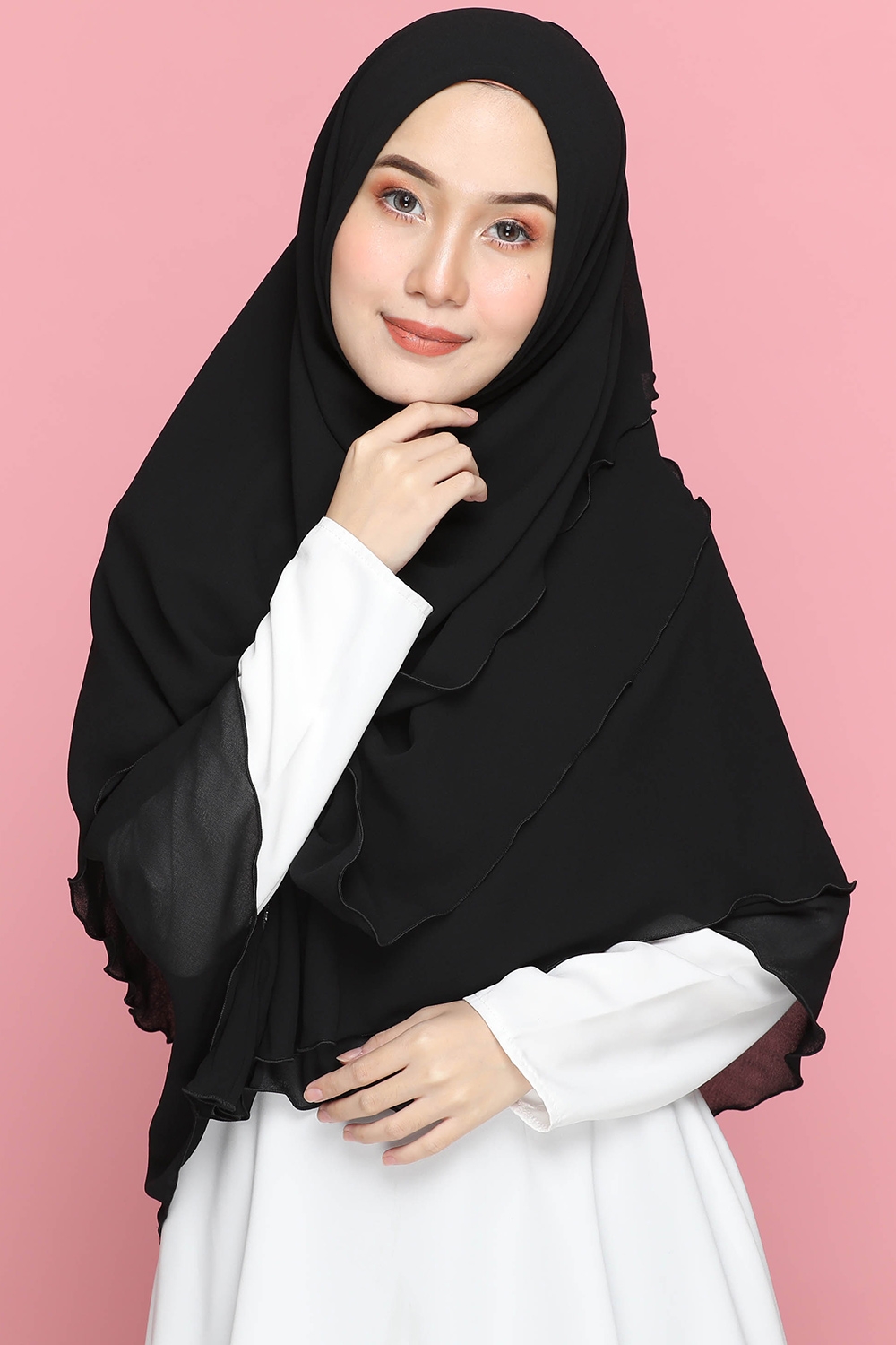  Khimar  Sumayyah Black